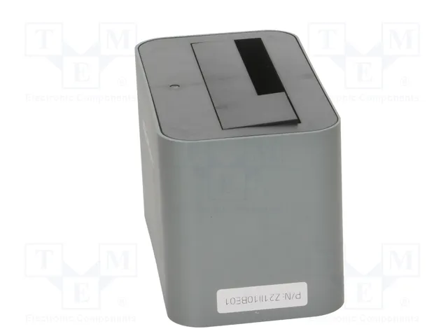 QOLTEC Estación de acoplamiento USB 3.0 Gris Plata