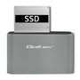 QOLTEC Estación de acoplamiento USB 3.0 Gris Plata