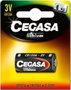 Cegasa Pila de Litio CR123A 3V