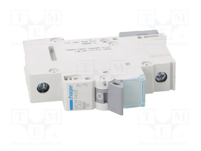 HAGER MCN140E Interruptor magnetotérmico 1 polo 40A 6kA
