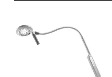 Derungs Lámpara Visiano 10 Pin Flexible 50000 Lux LED 13W 4400K Diámetro 18cm