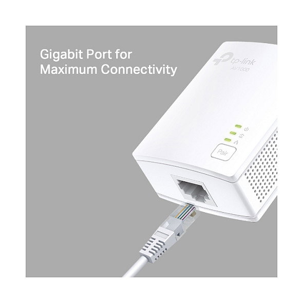 TP-Link TL-PA7019 KIT AV1000 con puerto Gigabit Ethernet TP-Link TL-PA7019 KIT AV1000 con puerto Gigabit Ethernet