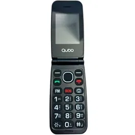 Qubo NEONW-BK Teléfono Móvil 4G para Personas Mayores - Negro