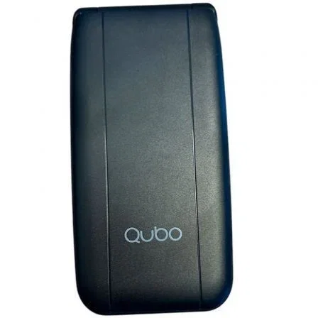 Qubo Neonw-BK Teléfono móvil 4G para personas mayores Negro