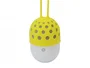 Conceptronic CSPKBTWPHLY Altavoz Portátil Bluetooth con Luz LED, Amarillo y Blanco