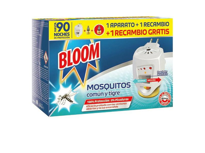 Bloom BLOOM MOSQUITOS aparato eléctrico + 2 recambios