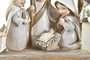 DKD Home Decor Nacimiento de Resina Marrón y Beige 17x7x15,5 cm