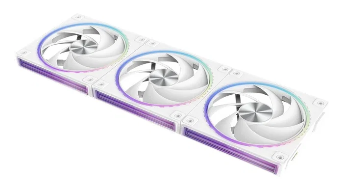 Zalman Ventilador ZM-DF120 A3 WHITE ARGB para PC, 1x Ventilador 120mm Blanco, 800-2300 RPM, 4 Pines