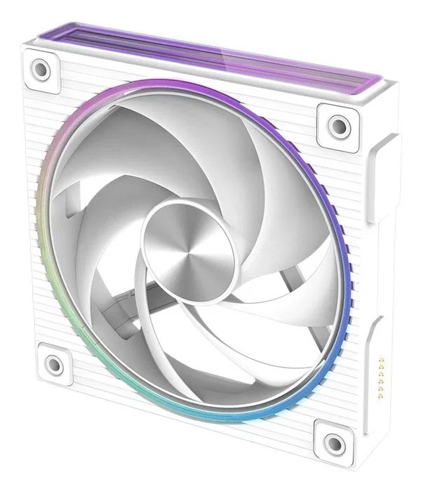 Zalman Ventilador ZM-DF120 A3 WHITE ARGB para PC, 1x Ventilador 120mm Blanco, 800-2300 RPM, 4 Pines