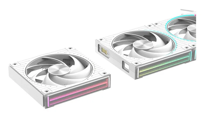 Zalman Ventilador ZM-DF120 A3 WHITE ARGB para PC, 1x Ventilador 120mm Blanco, 800-2300 RPM, 4 Pines