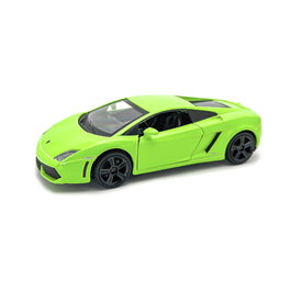 Deqube Lamborghini Gallardo LP560-4 Coche a Escala 1:32 Color Verde Pull-Back Die-Cast Metal Juguete de Colección D00391