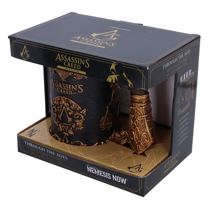 Nemesis Now Jarra Assassin's Creed Through The Ages - Juego de colección para fans - Altura 15.5 cm - Con caja oficial
