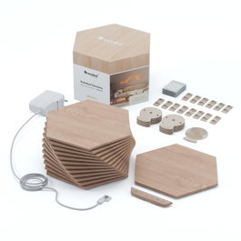 Nanoleaf Elements Kit de Inicio de Paneles Hexagonales 13 uds. Iluminación Inteligente Modular