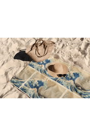 Mijölnir The Great Wave 70 Toalla de Playa Multicolor 70 x 130 cm 70% Poliéster / 30% Poliamida