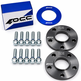 Occ Motorsport Separadores 20mm PCD 5X112 Buje 66,5mm M12X1,5 Conic