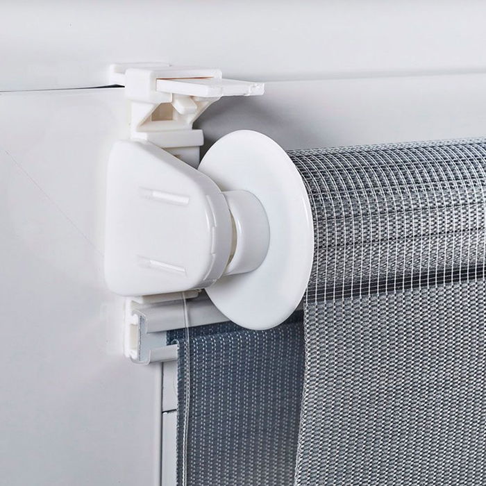 Cintacor - Stor Planet Estor enrollable Clip & Fix Noche y Día Plata 150 x 180 cm Cintacor - Stor Planet Estor enrollable Clip & Fix Noche y Día Plata 150 x 180 cm