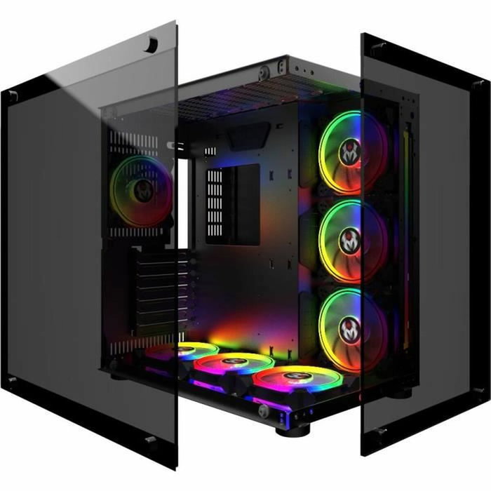 Mred PC Gamer ATX Black RGB Crystal Sea Mred PC Gamer ATX Black RGB Crystal Sea