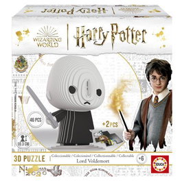 EDUCA BORRAS PUZZLES MINI FIGURAS 3D LORD VOLDEMORT