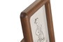 DKD Home Decor Marco de Fotos de Acacia y Cristal 13x18 Marrón Pack de 2