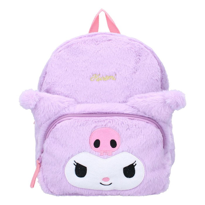 Sanrio Mochila Kuromil Fluffy Festival Purple 26 cm