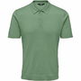 Polo de Manga Corta Hombre Only & Sons Onswyler Life Reg 14 Ss Knit Verde 7,5 ml