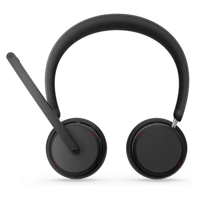 Lenovo ANC Headset 6550 Dual-Mode Wireless Auriculares Diadema con Cancelación Activa de Ruido (ANC) y Certificación Microsoft Teams para Oficina/Call Center, USB-C, Negro