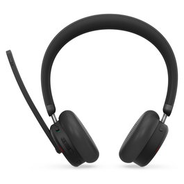 Lenovo ANC Headset 6550 Dual-Mode Wireless Auriculares Diadema con Cancelación Activa de Ruido (ANC) y Certificación Microsoft Teams para Oficina/Call Center, USB-C, Negro
