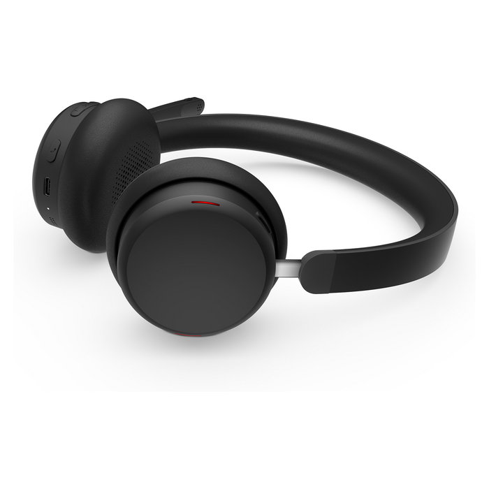 Lenovo ANC Headset 6550 Dual-Mode Wireless Auriculares Diadema con Cancelación Activa de Ruido (ANC) y Certificación Microsoft Teams para Oficina/Call Center, USB-C, Negro