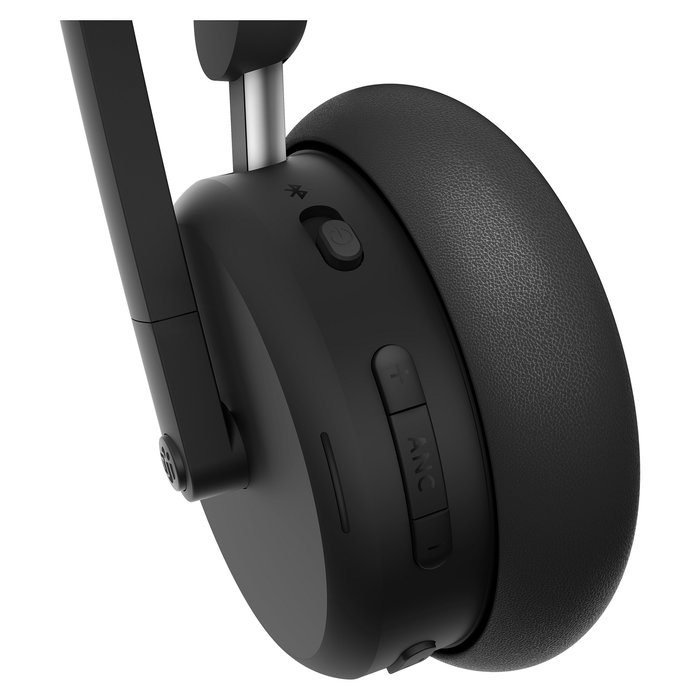 Lenovo ANC Headset 6550 Dual-Mode Wireless Auriculares Diadema con Cancelación Activa de Ruido (ANC) y Certificación Microsoft Teams para Oficina/Call Center, USB-C, Negro