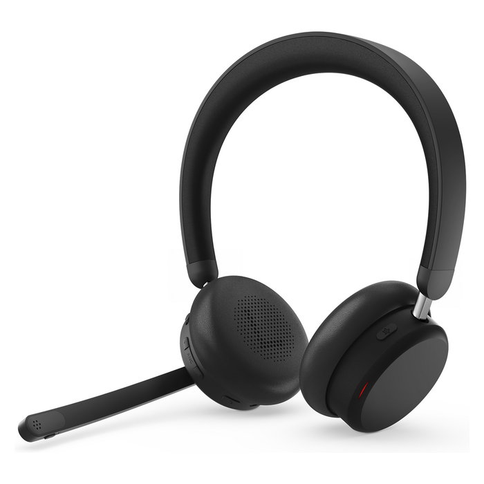 Lenovo ANC Headset 6550 Dual-Mode Wireless Auriculares Diadema con Cancelación Activa de Ruido (ANC) y Certificación Microsoft Teams para Oficina/Call Center, USB-C, Negro