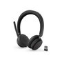 Lenovo Headset 6550 - Auriculares Inalámbricos Dual-Mode con Cancelación Activa de Ruido (ANC) para USB-C y Microsoft Teams (4XD1S19777)