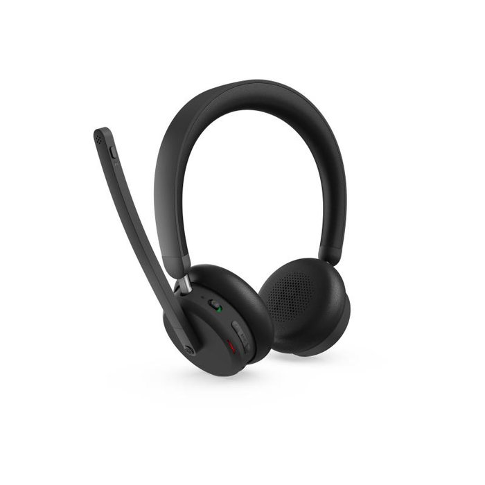 Lenovo Headset 6550 - Auriculares Inalámbricos Dual-Mode con Cancelación Activa de Ruido (ANC) para USB-C y Microsoft Teams (4XD1S19777)