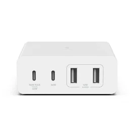 Belkin WCH010VFWH Cargador de Pared para Móvil y Tablet, Blanco, Cable 2m, 20W