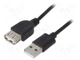 AKYGA Cable USB 2.0 de 1,8m USB A a USB A
