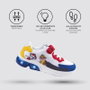Deportiva Suela Pvc Con Luces Paw Patrol Multicolor 26