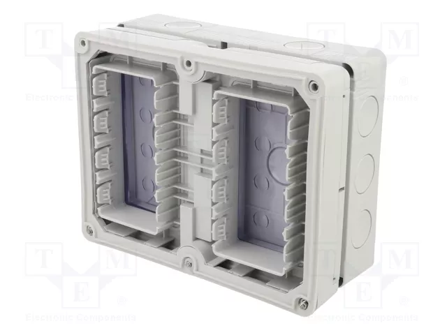 GEWISS 27 COMBI Carcasa para Aparatos Modulares Gris IP55