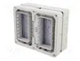 GEWISS 27 COMBI Carcasa para Aparatos Modulares Gris IP55