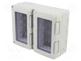 GEWISS 27 COMBI Carcasa para Aparatos Modulares Gris IP55