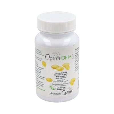 OPTIM LABORATOIRE DHA 60 Cápsulas - Mantenimiento Cerebro y Visión, Apto Veganos y Embarazadas OPTIM LABORATOIRE DHA 60 Cápsulas - Mantenimiento Cerebro y Visión, Apto Veganos y Embarazadas