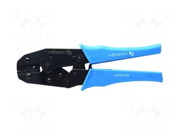 HÖGERT TECHNIK Crimpadora para terminales de cable y conectores sin aislar