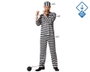 Disfraz para Adultos Prisoner Multicolor Preso XS/S
