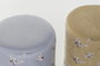DKD Home Decor Reposapiés Oriental con Garzas, Pack de 2 Unidades