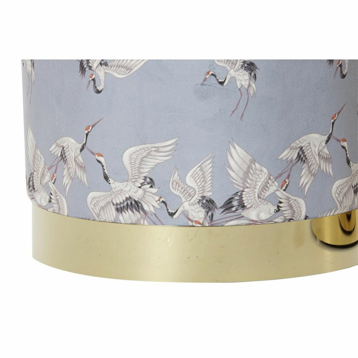 DKD Home Decor Reposapiés Oriental con Garzas, Pack de 2 Unidades DKD Home Decor Reposapiés Oriental con Garzas, Pack de 2 Unidades