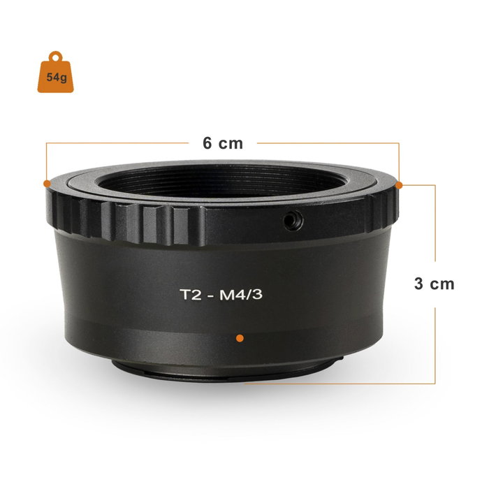 Walimex Adaptador Walimex pro T2 para lentes MFT