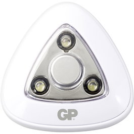 GP Pushlight LED incl. 3 pilas Micro 810PUSHLIGHT Blanco