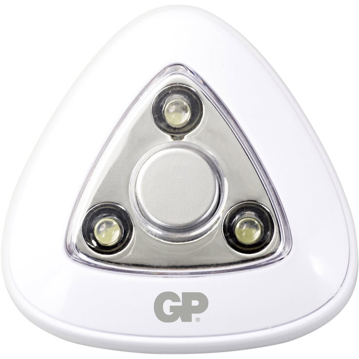 GP Pushlight LED incl. 3 pilas Micro 810PUSHLIGHT Blanco GP Pushlight LED incl. 3 pilas Micro 810PUSHLIGHT Blanco