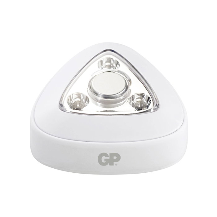 GP Pushlight LED incl. 3 pilas Micro 810PUSHLIGHT Blanco GP Pushlight LED incl. 3 pilas Micro 810PUSHLIGHT Blanco