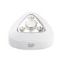 GP Pushlight LED incl. 3 pilas Micro 810PUSHLIGHT Blanco