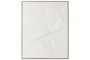 DKD Home Decor Cuadro Lienzo PS Abstracto 3D Blanco