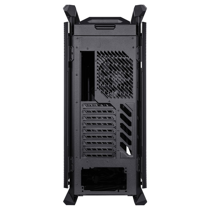 ASUS ROG GR701 HYPERION Torre Gaming PC Negro ATX/EATX/microATX/Mini-ITX con Ventana Lateral, RGB, Compatible con 420mm Radiador